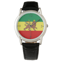 Rastafaarse vlag (Rastafarianisme) (Rasta) Horloge