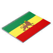 Rastafaarse vlag (Rastafarianisme) (Rasta) Notitieboek (Linkerzijde)
