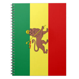 Rastafaarse vlag (Rastafarianisme) (Rasta) Notitieboek