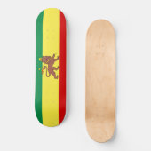 Rastafaarse vlag (Rastafarianisme) (Rasta) Persoonlijk Skateboard (Voorkant)