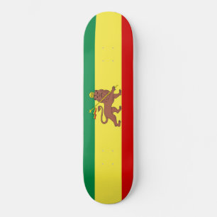 Rastafaarse vlag (Rastafarianisme) (Rasta) Persoonlijk Skateboard