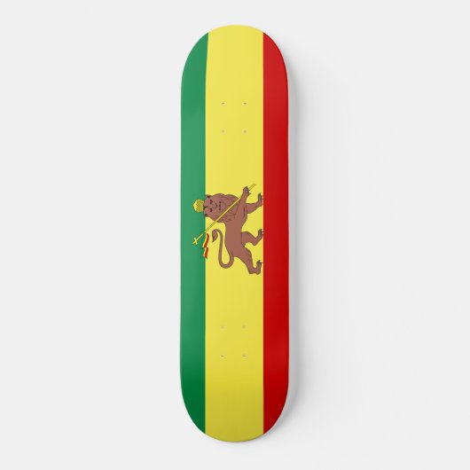 Rastafaarse vlag (Rastafarianisme) (Rasta) Persoonlijk Skateboard (Voorkant)