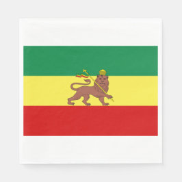 Rastafaarse vlag (Rastafarianisme) (Rasta) Servet