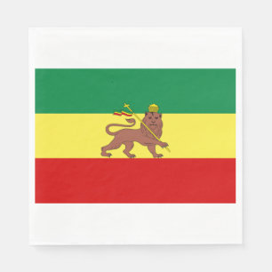 Rastafaarse vlag (Rastafarianisme) (Rasta) Servet