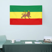 Rastafaarse vlag (Rastafarianisme) (Rasta) Spandoek (Beurs)