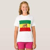 Rastafaarse vlag (Rastafarianisme) (Rasta) T-shirt (Voorkant volledig)
