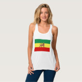 Rastafaarse vlag (Rastafarianisme) (Rasta) Tanktop (Volledige Voorkant)
