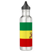 Rastafaarse vlag (Rastafarianisme) (Rasta) Waterfles (Links)