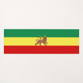 Rastafaarse vlag (Rastafarianisme) (Rasta) Yogamat (Voorkant (horizontaal))