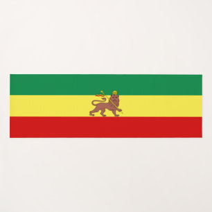 Rastafaarse vlag (Rastafarianisme) (Rasta) Yogamat