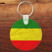 Rastafaire vlag sleutelhanger (Voorkant)