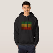 Rastafara Flag - Jah Rastafari Rasta Queen Hoodie (Voorkant volledig)