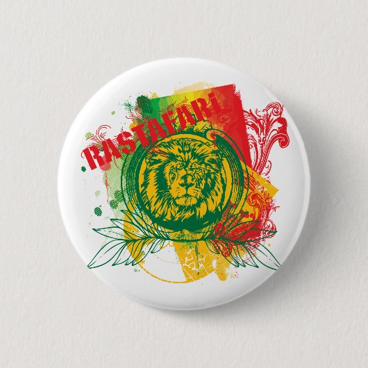 Rastafari Button (Voorkant)