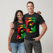 Rastafari Empress Jamaica Souvenir Rasta Roots Reg T-shirt (Unisex)