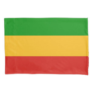 RASTAFARI FLAG COLORS + uw ideeën Kussensloop