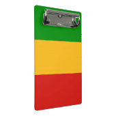 RASTAFARI FLAG COLORS + uw ideeën Mini Klembord (Schuin)