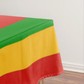 RASTAFARI FLAG COLORS + uw ideeën Tafelkleed (Voorbeeld)