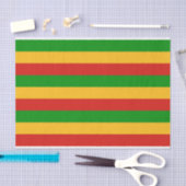 RASTAFARI FLAG COLORS + uw ideeën Tissuepapier (Craft)