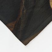 Rastafari Fleece Deken (Hoek)