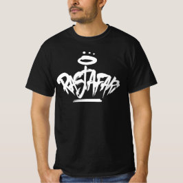 Rastafari Graffiti Label Style Reggae T-shirt