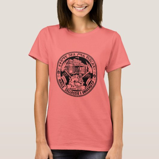 Rastafari, Haile Selassie I University - T-Shirt (Voorkant)
