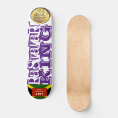 RASTAFARI KING Skateboard (Voorkant)