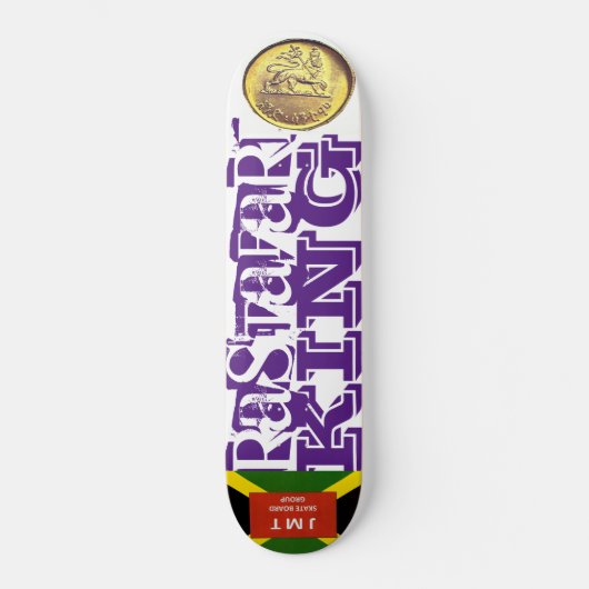 RASTAFARI KING Skateboard (Voorkant)