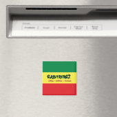 Rastafari leeft heerst regels magneet (Insitu (Vaatwasser))