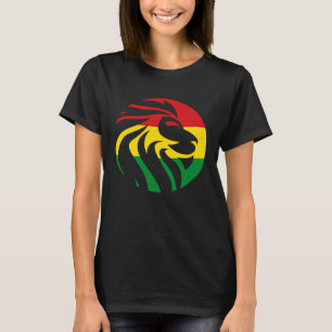 Rastafari Leeuwenkop Jamaica Souvenir Rasta Roots T-shirt