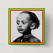 Rastafari Lij Badge Pinback Button (Voorkant)