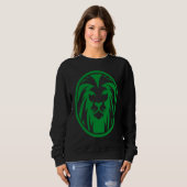 Rastafari Lion Head Jamaica Souvenir Rasta Roots R Trui (Voorkant volledig)