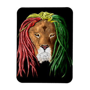 Rastafari Lion Magneet