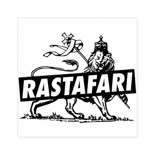 Rastafari - Lion of Judah - Stamp - Rasta Stempel (Afrduk)