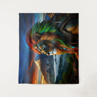 Rastafari Lion Prince Wandkleed