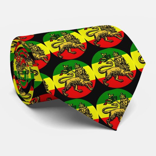 Rastafari,Lion van het stropdas Judah (Opgerold)