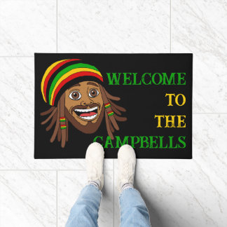Rastafari Rasta Man Welkom Deurmat