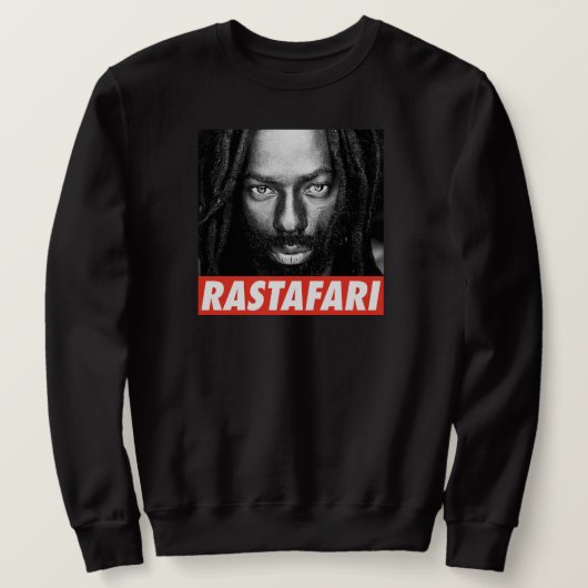 Rastafari Rasta Reggae Buju Roots Sweater (Design voorkant)