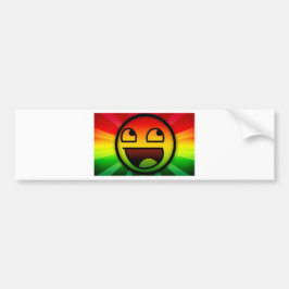RASTAFARI REGGAE RAP BUMPERSTICKER