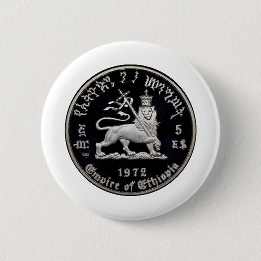 RASTAFARI RONDE BUTTON 5,7 CM (Voorkant)