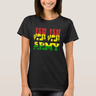 Rastafari Soldaat van Jamaica Souvenir Rasta Roots T-shirt