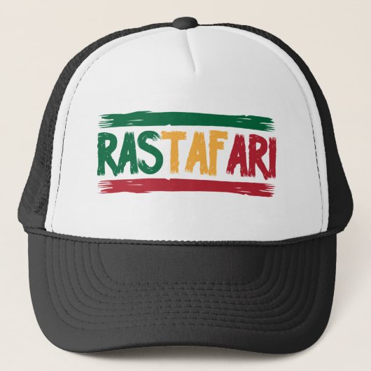 Rastafari Trucker Pet (Voorkant)