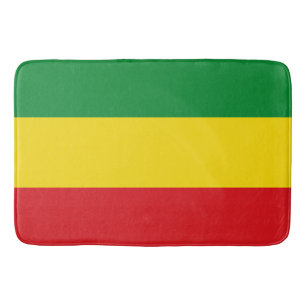 Rastafari-vlag Rasta Ethiopisch Badmat