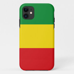Rastafari-vlag Rasta Ethiopisch Case-Mate iPhone Case