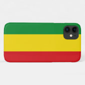 Rastafari-vlag Rasta Ethiopisch Case-Mate iPhone Case (Achterkant (horizontaal))