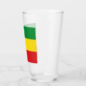 Rastafari-vlag Rasta Ethiopisch Glas (Links)