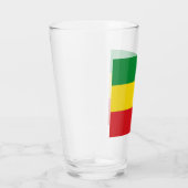 Rastafari-vlag Rasta Ethiopisch Glas (Rechts)
