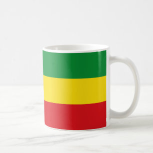Rastafari-vlag Rasta Ethiopisch Koffiemok