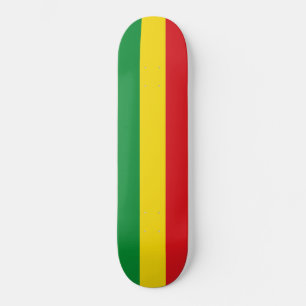 Rastafari-vlag Rasta Ethiopisch Persoonlijk Skateboard