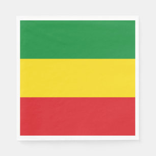 Rastafari-vlag Rasta Ethiopisch Servet