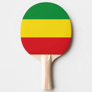 Rastafari-vlag Rasta Ethiopisch Tafeltennisbatje